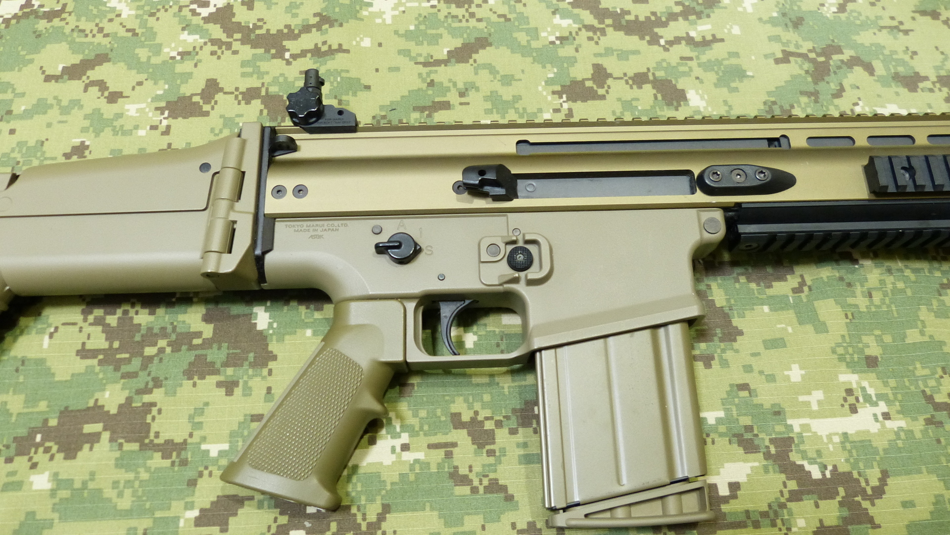 東京マルイ SCAR-H 次世代電動ガンの使用感レビュー: まる吉のトイガン駐屯地