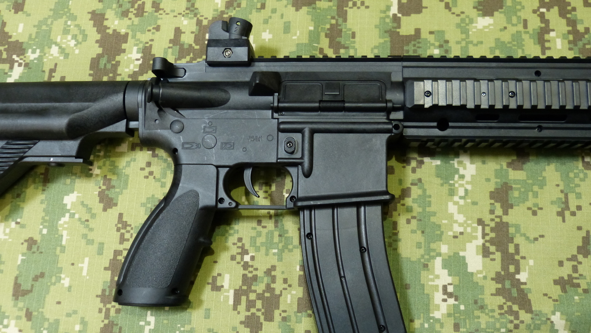 クラウンモデル M416D カービン エアコキをレビュー: まる吉のトイガン駐屯地