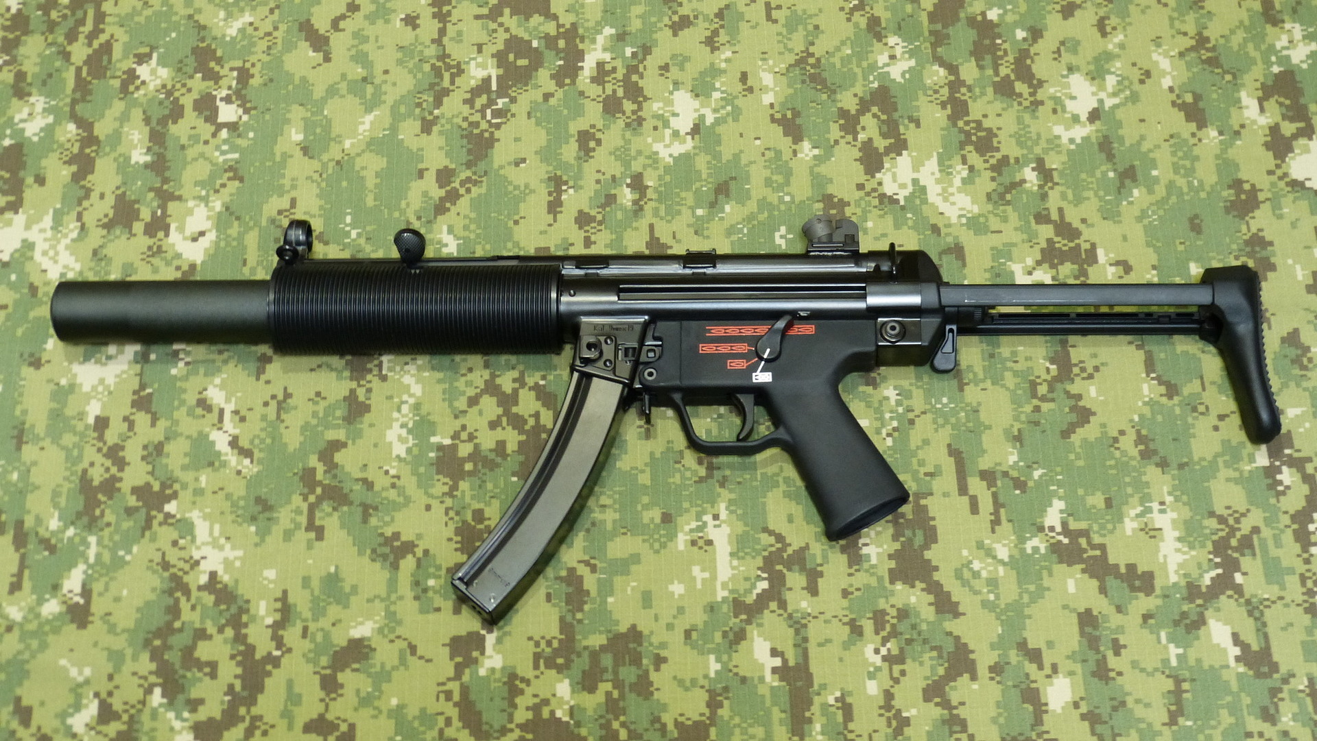 WE MP5SD6 ガスガンをレビュー: まる吉のトイガン基地