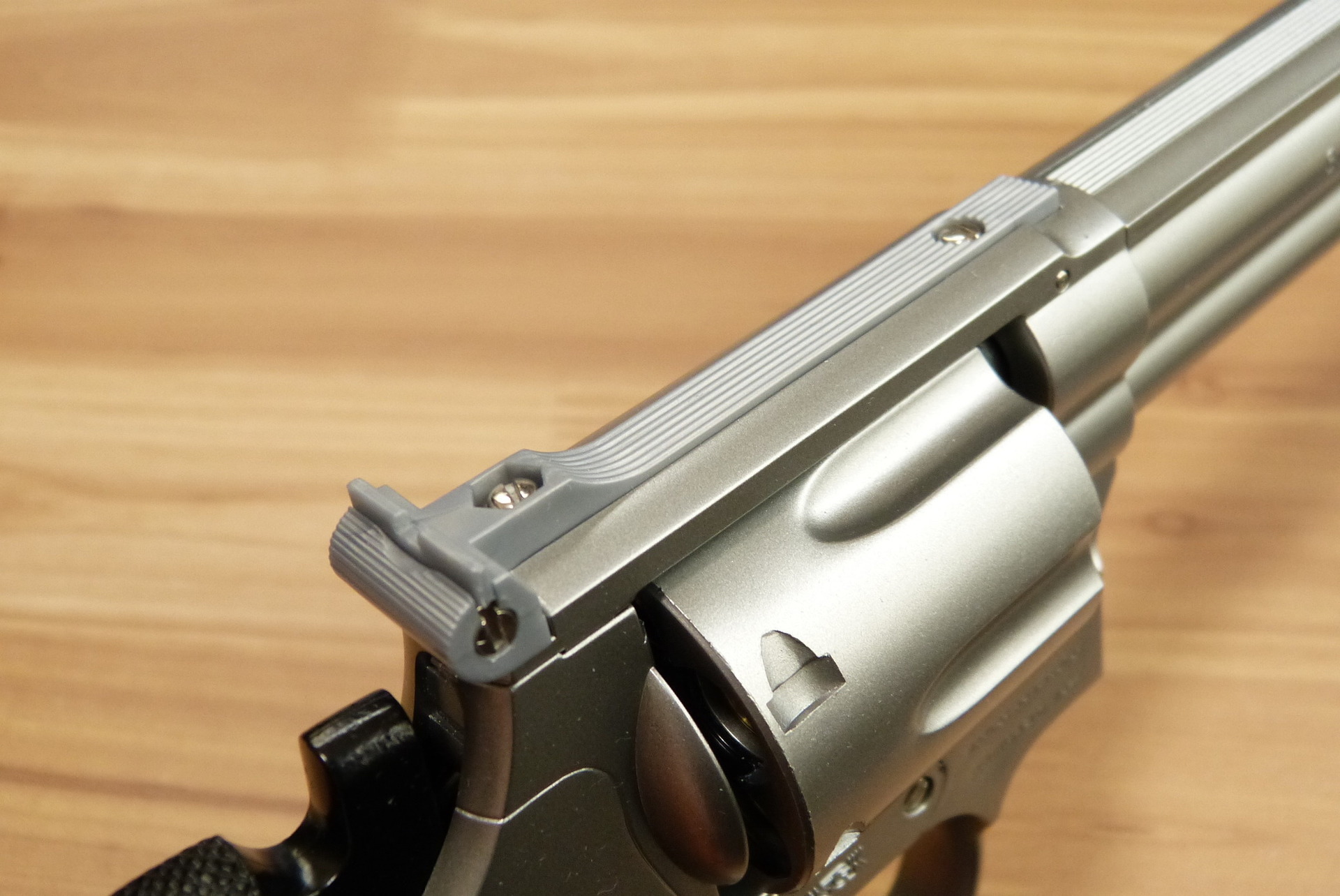 S&W M686 6インチ クラウンモデル ガスガンのレビュー: まる吉の