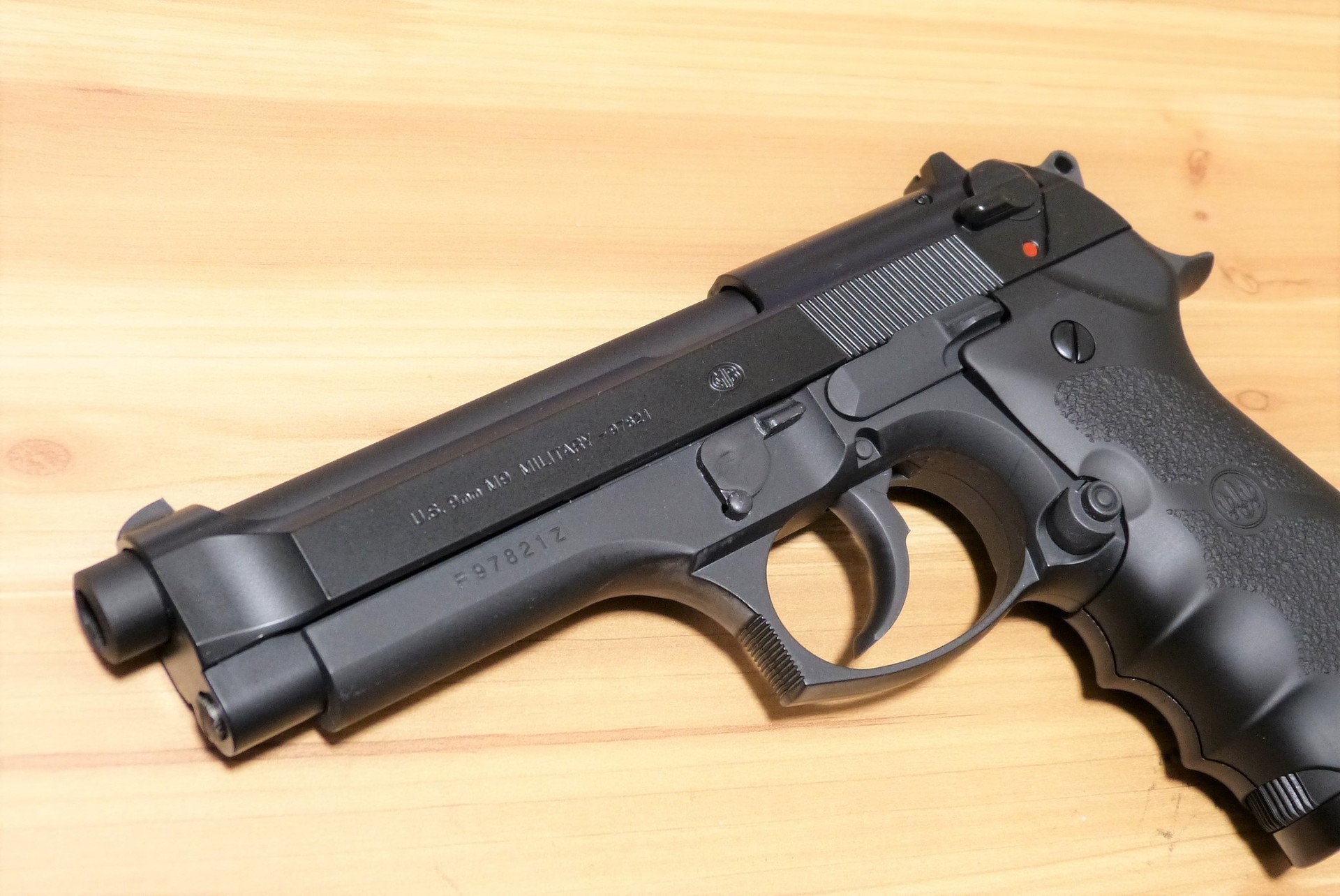 エアコキM92Fを色つけしてみた: まる吉のトイガン駐屯地