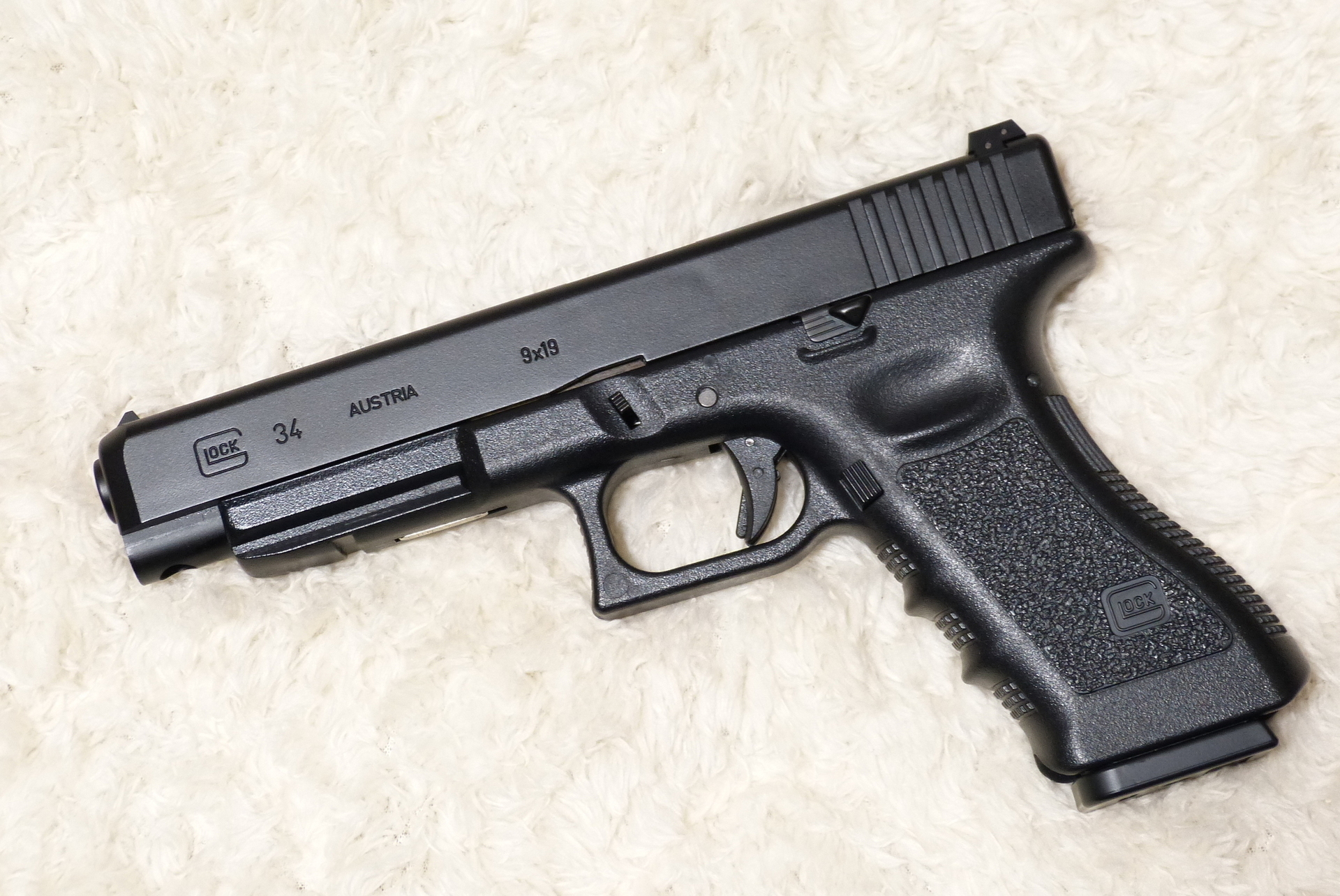 美品 東京マルイ ガスガン グロック34 GLOCK34 フレーム一式