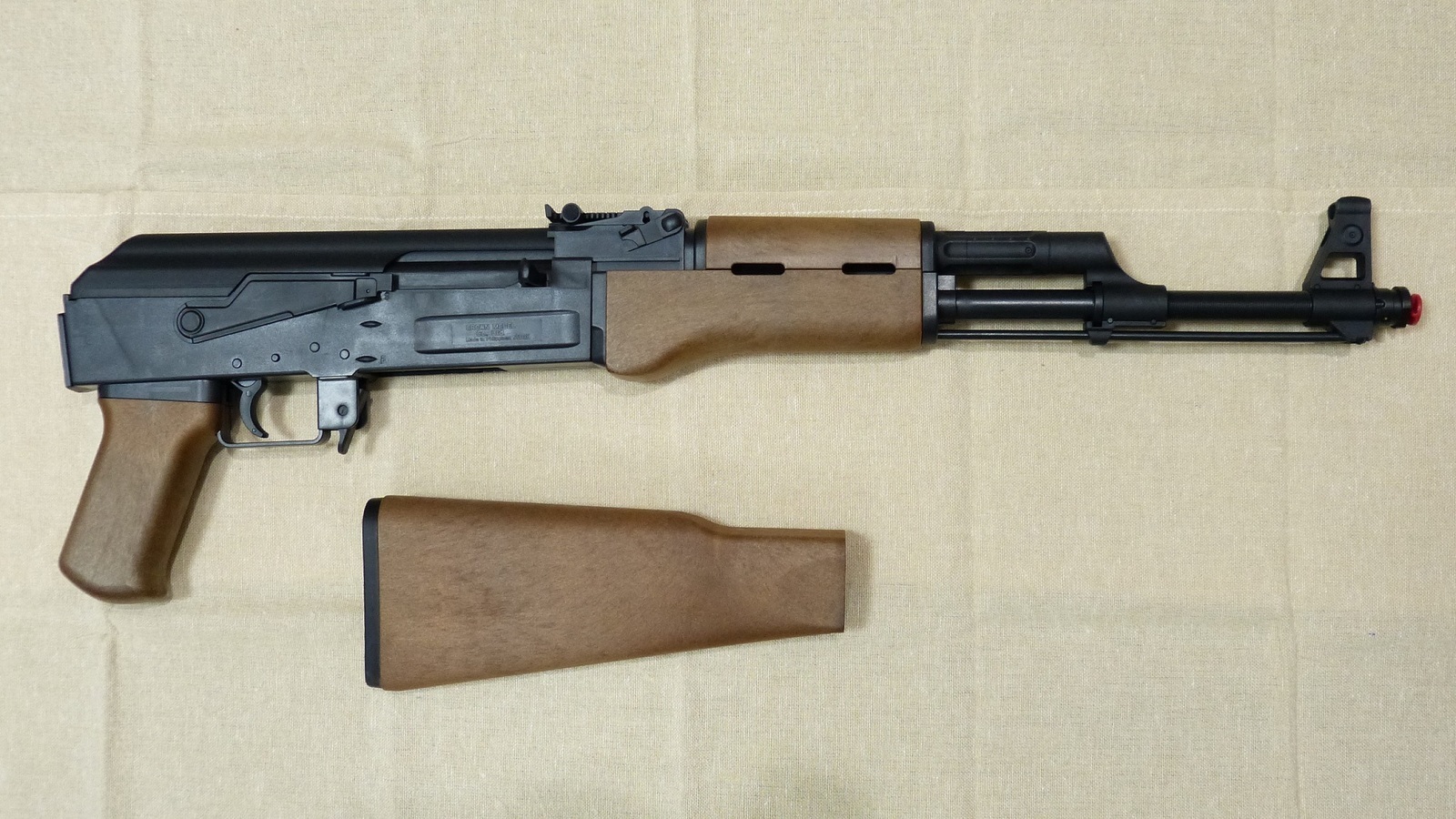 AK47 エアーコッキング ライフル クラウンモデル - サバゲー