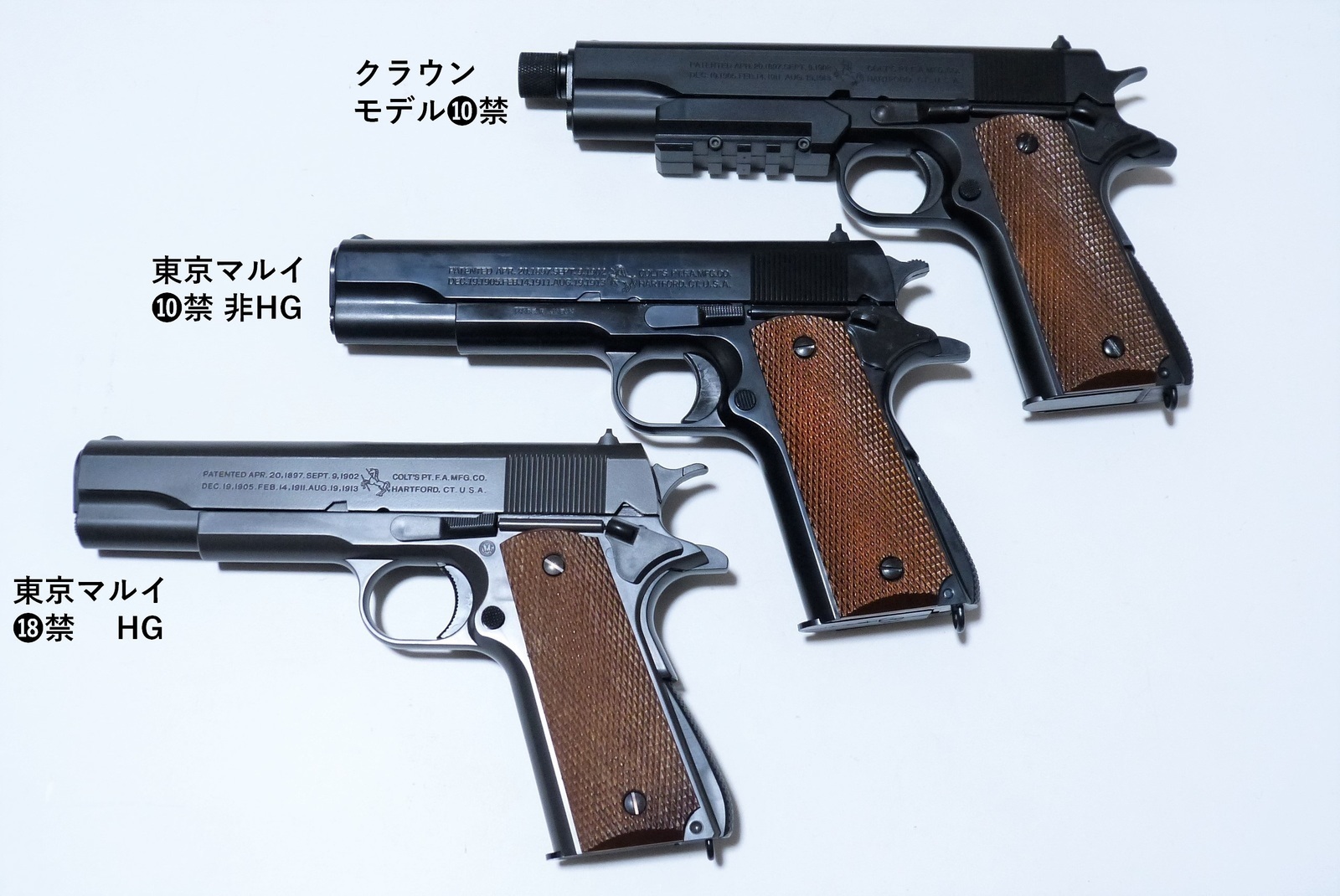 高級素材使用ブランド 東京マルイ コルト M1911A1ガバメント COLT ショートリコイルBLK