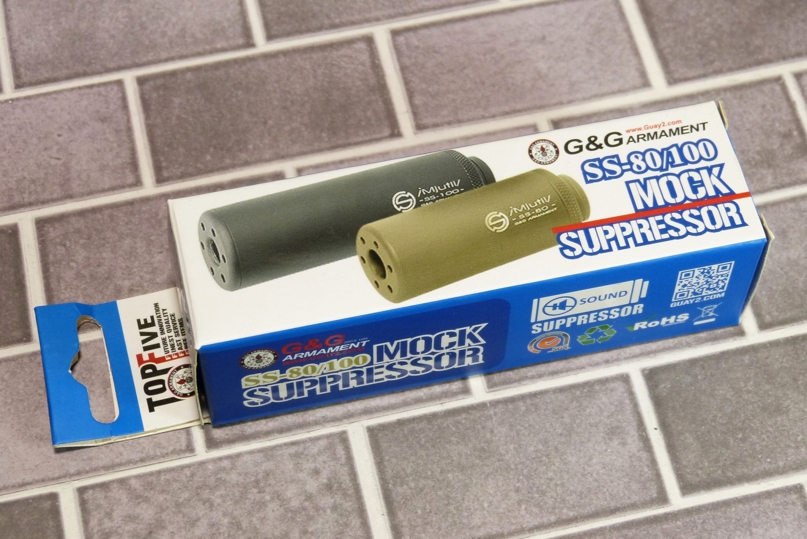 G&G G-01-014 SS-100 モックサプレッサーのレビュー: まる吉の