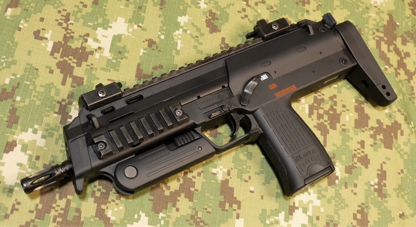 付与 123様専用 MP7ガス マガジン2本 サプレッサーアダプター