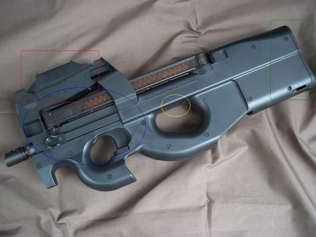 P90の“P”はProject：プロジェクトのP （東京マルイ FN P90 レビュー 