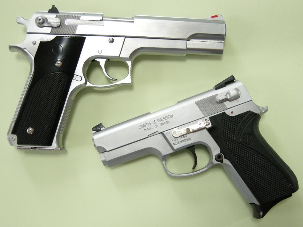 ARII S&W M6906 エアコッキングのレビュー: まる吉のトイガン駐屯地