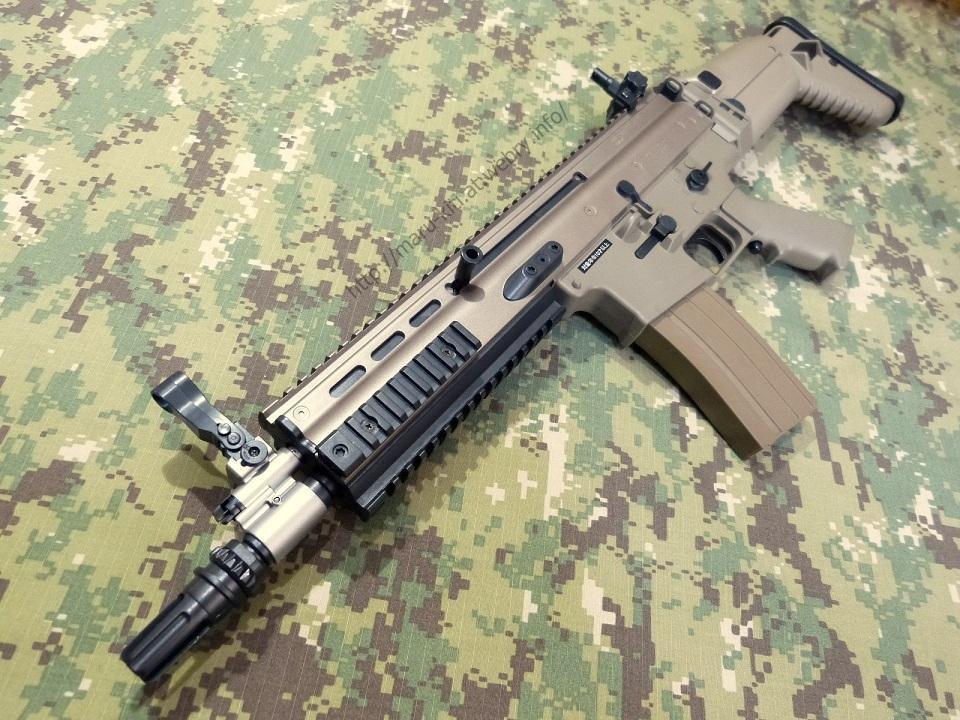 東京マルイ ボーイズ SCAR-L CQC FDEカラー (電動ガン) レビュー: まる吉のトイガン駐屯地