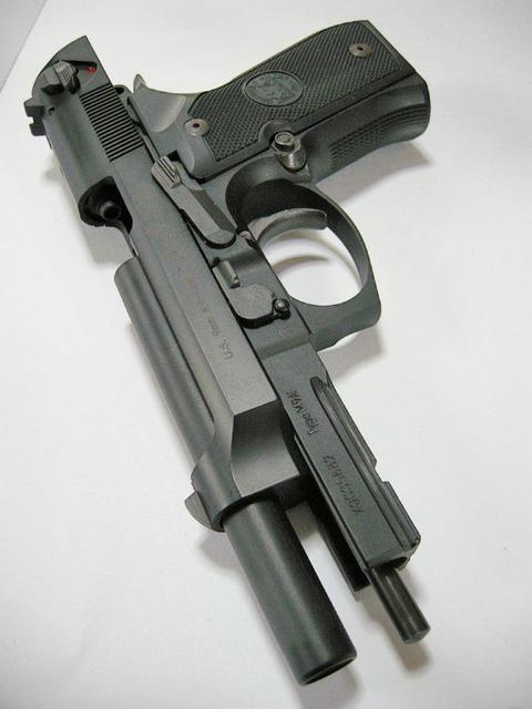 KSC M9A1 Full Metal GBB Airsoft Pistol (System 7) - Taiwan