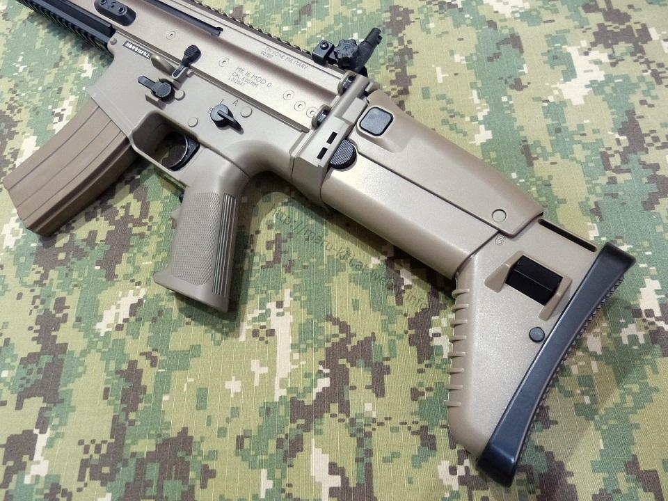 東京マルイ ボーイズ SCAR-L CQC FDEカラー 電動ガンのレビュー: まる吉のトイガン駐屯地