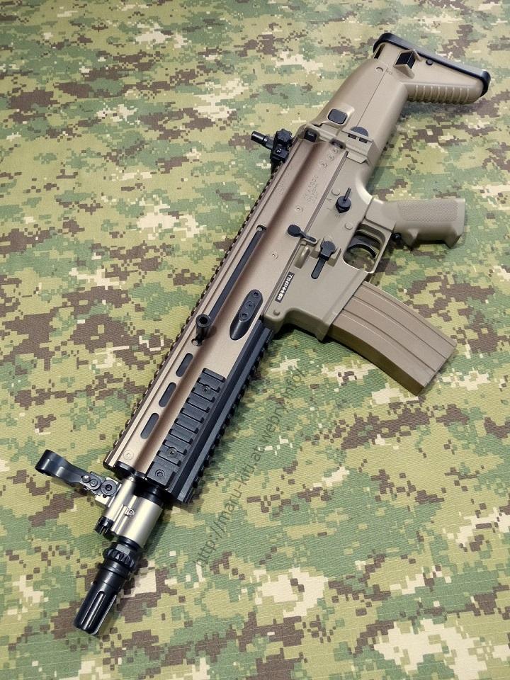 東京マルイ ボーイズ SCAR-L CQC FDEカラー 電動ガンのレビュー: まる吉のトイガン駐屯地