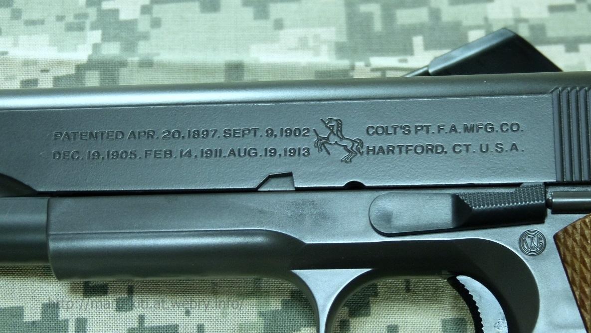 コルト M1911A1ガバメント HG ホップアップ エアーハンドガンの