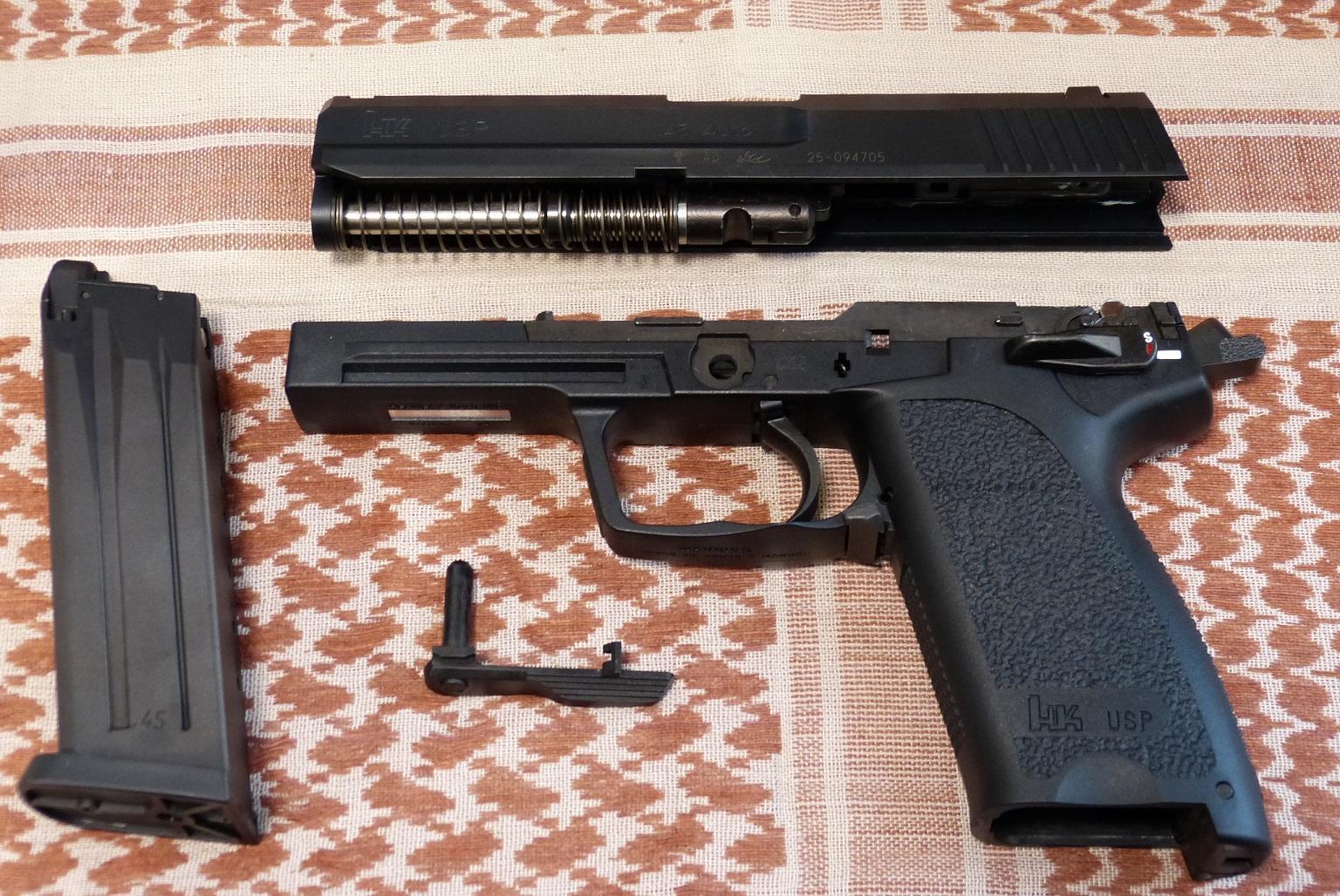 KSC USP.45 システム7 ガスブローバックのレビュー: まる吉の