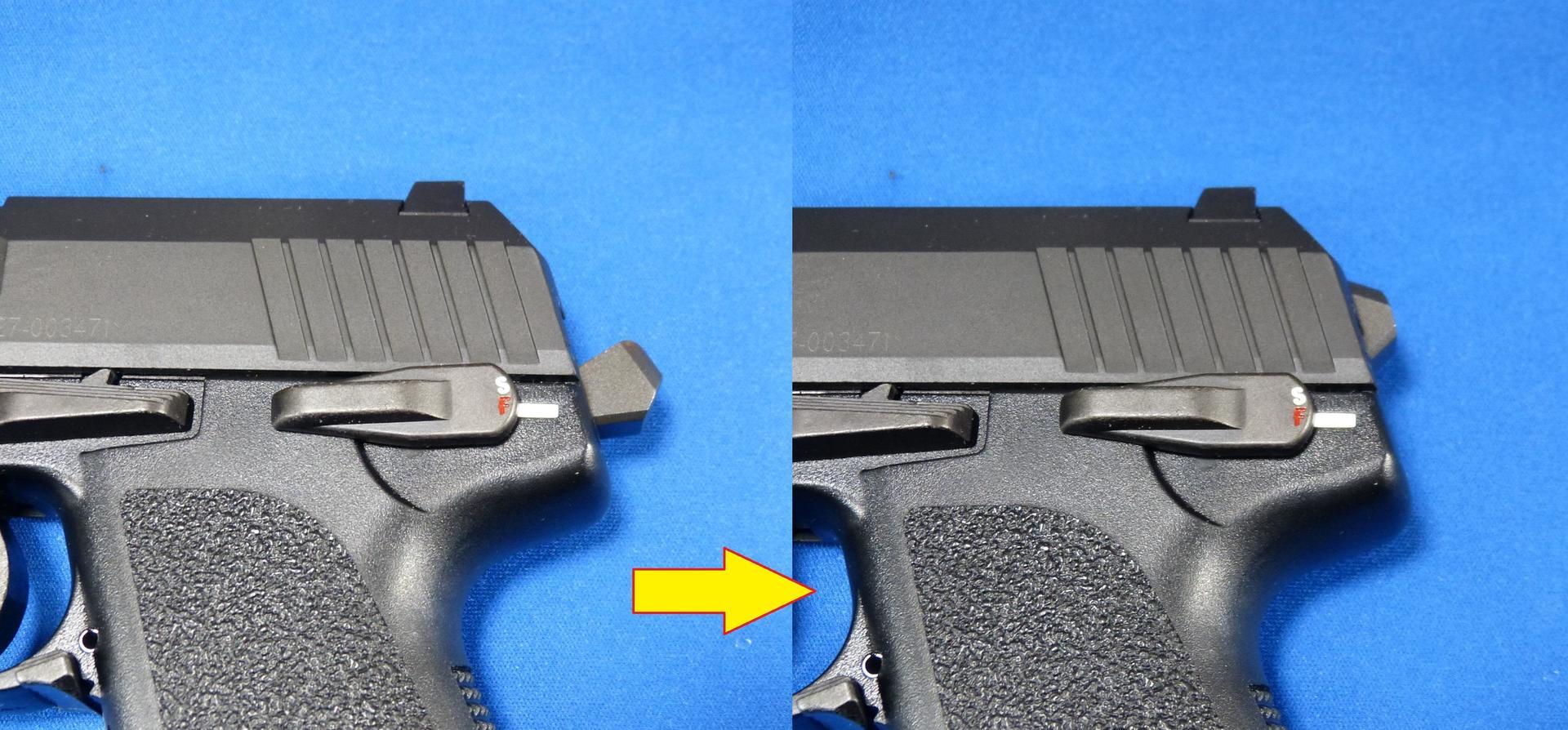 KSC] USP コンパクト スライドHW システム7(07HK) ガスブロー