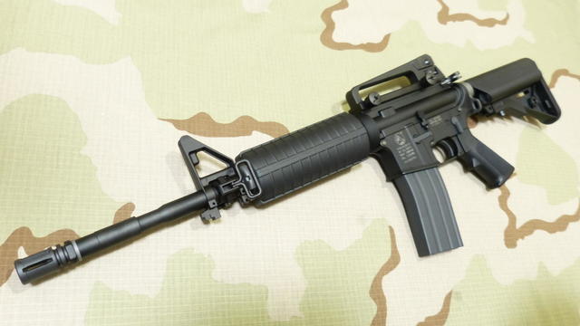 KSC GBB MADADAシリーズ M4A1シリーズマガジン2本ガスブロEPM 赤黒い