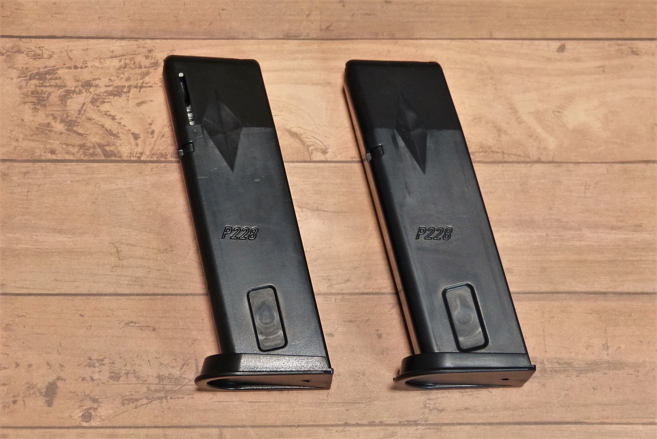 クラウンモデル P228 スライドストップエアコキの詳細なレビュー