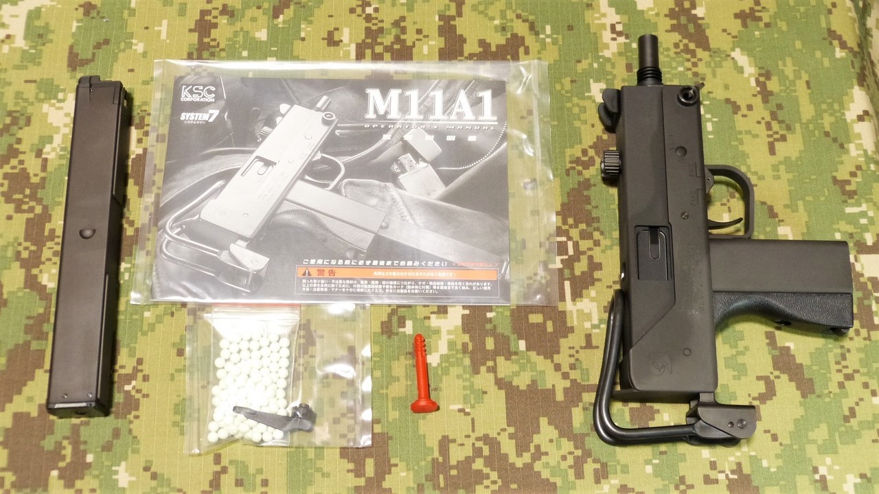 口コミ KSC M11- A1 HW ガスブローバック •イングラム M11用 トイガン