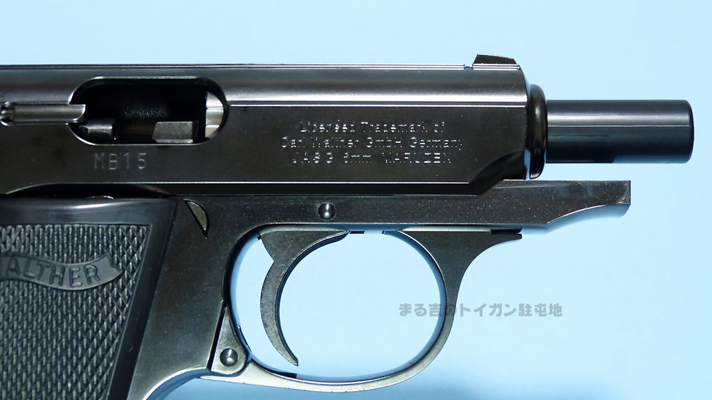 ワルサーPPK/S ブラックメタル ガスブローバックをレビュー
