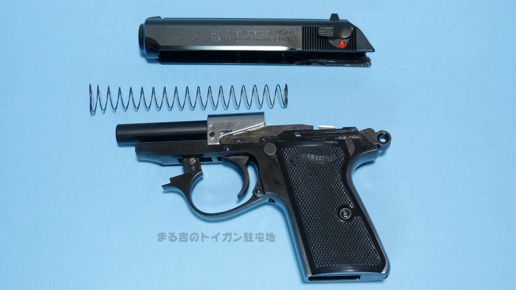 ワルサーPPK/S ブラックメタル ガスブローバックをレビュー: まる吉のトイガン駐屯地