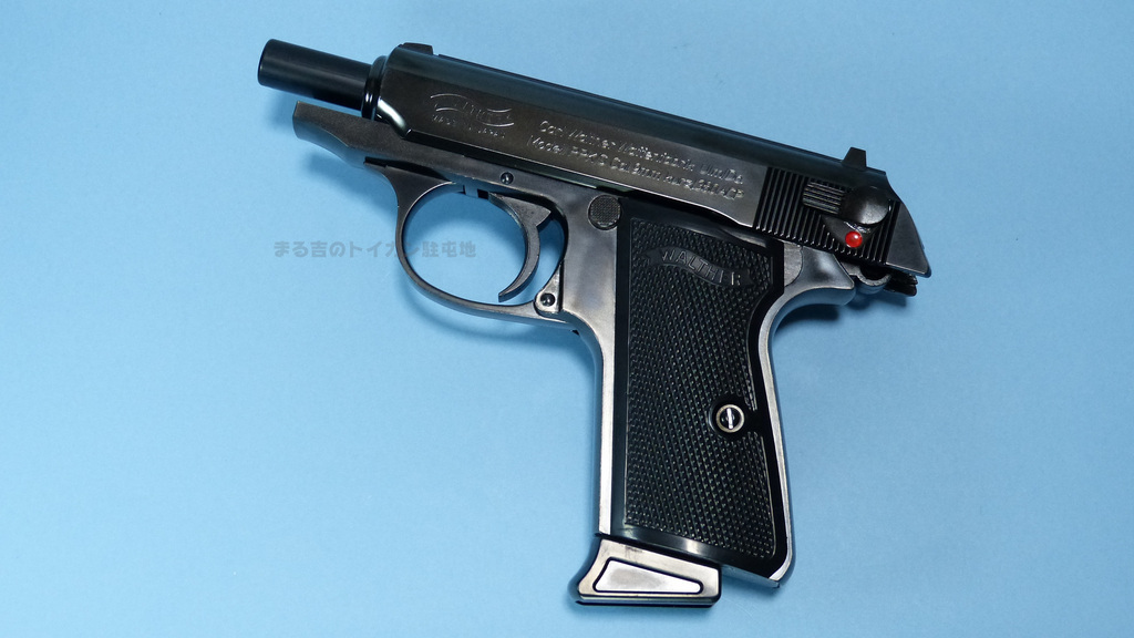 ワルサーPPK/S ブラックメタル ガスブローバックをレビュー