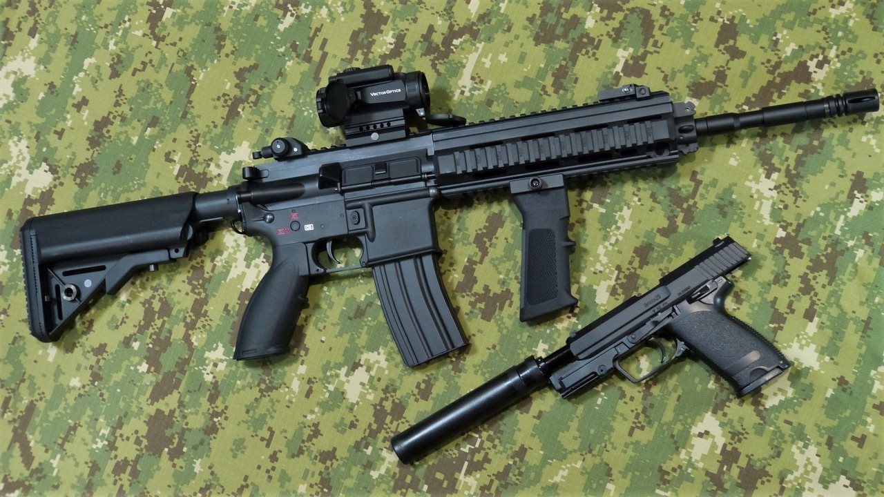 S&T HK416 D14.5RS スポーツライン G3電動ガンの見た目と撃ち味をレポート: まる吉のトイガン駐屯地