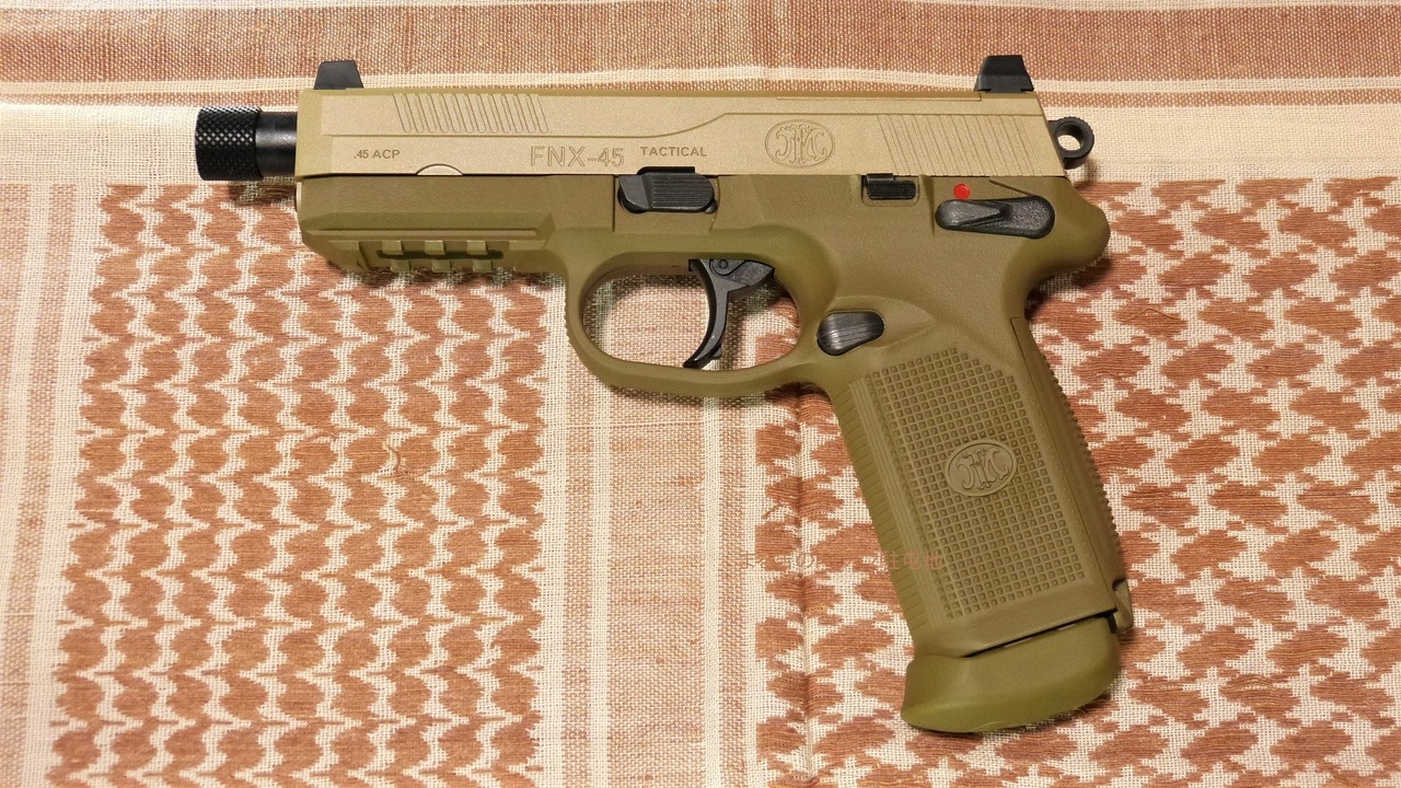 FNX-45 タクティカル ガスブローバックのレビュー: まる吉の