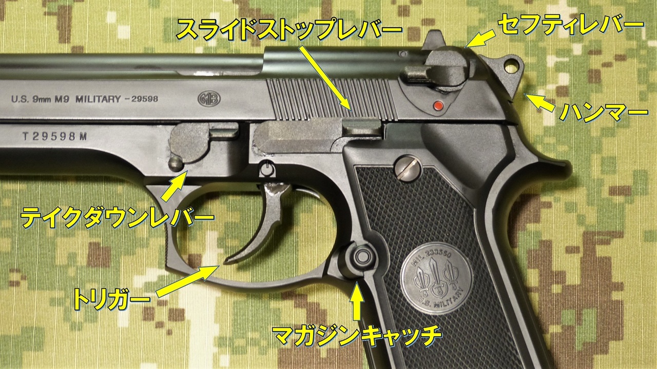 東京マルイ M92F ミリタリーモデル ガスブローバックのレビュー: まる 